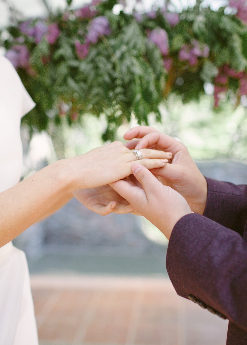 Церемония обмена свадебными кольцами