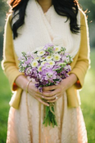 Букет подружки невесты из полевых цветов